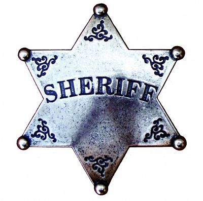 Sheriff Badge (7,5cm)