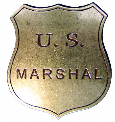 U.S.Marchall badge (6cm)