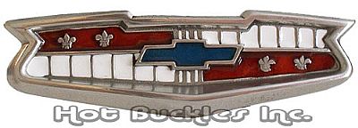 Chevy Grill Belt Buckle (4" W x 1.25" H)