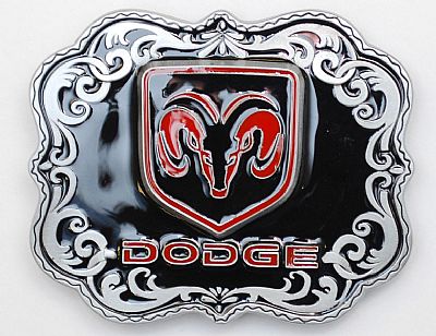 Licensed Dodge Ram Belt Buckle 