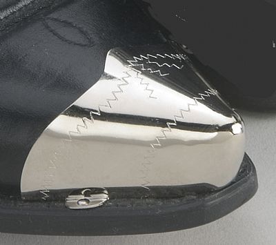 Pointed Silver Toe Tips