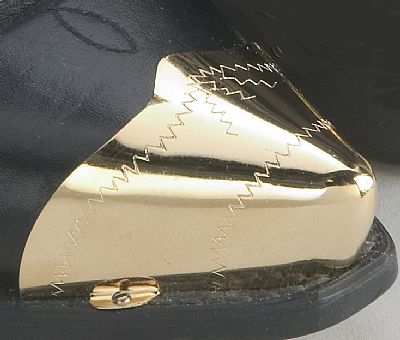 Pointed Brass Toe Tips